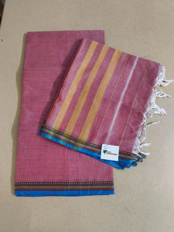 Pure Handloom Narayanapet - Tickle Me Pink 2