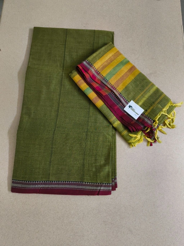 Pure Handloom Narayanapet - Buddha Gold 7