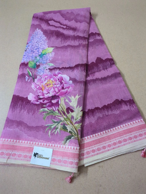 pure handloom khadi cotton - Blush Pink
