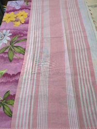 pure handloom khadi cotton - Blush Pink