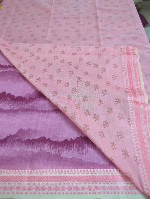 pure handloom khadi cotton - Blush Pink