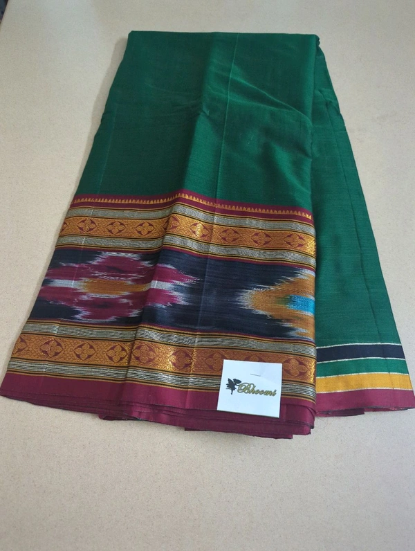 Pure Handloom Narayanapet - Japanese Laurel