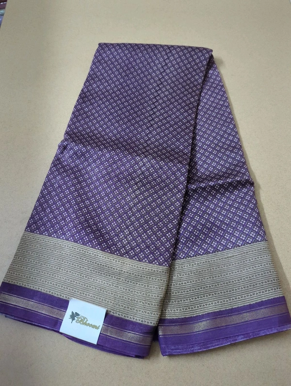 Pure Chanderi - Electric Violet