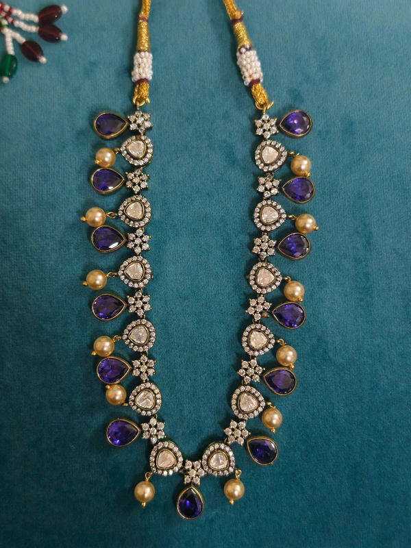 victorian neckpiece - Pigment Indigo, HD
