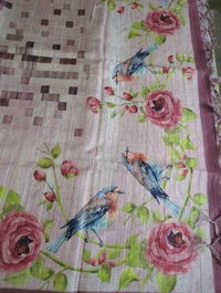 Premium Soft Tusser - Bouquet