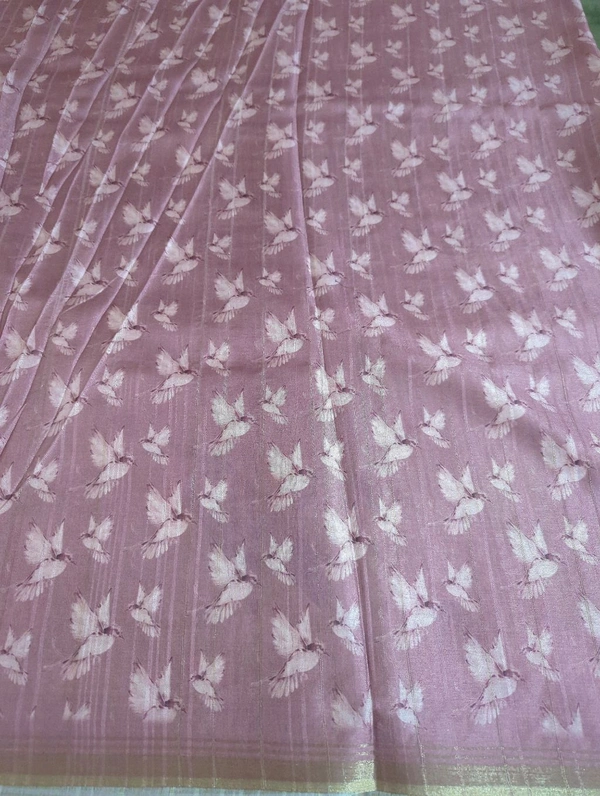 Premium Soft Tusser - Bouquet