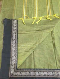 Pure Handloom Narayanapet - Trendy Green 19