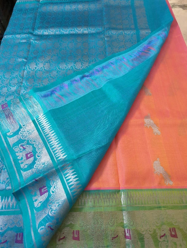 Pure Venkatagiri Pattu - Tickle Me Pink