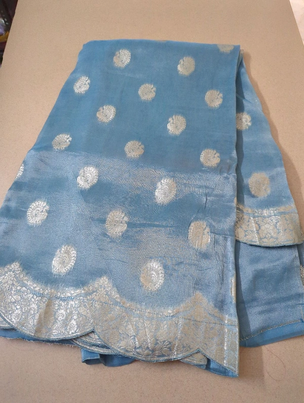 tissue weaving - Sky Blue