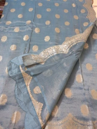 tissue weaving - Sky Blue