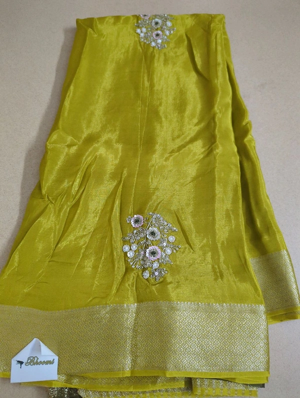 russian crepe work - Gold