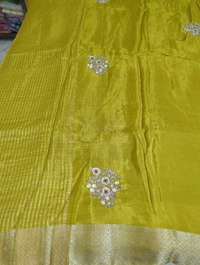 russian crepe work - Gold