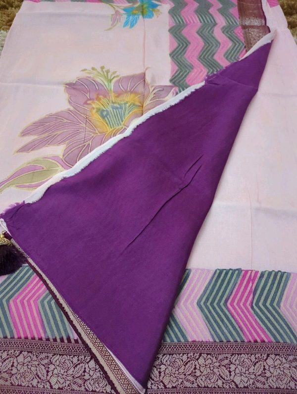 Pure Dola Weaving  - Pink