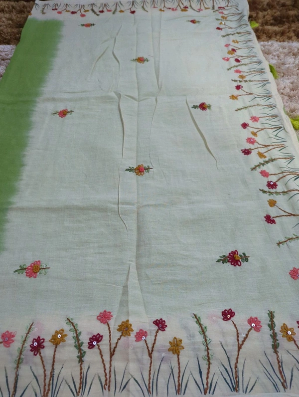 Pure Mul Mul Cotton  - Green