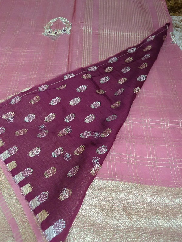 Pure Kora Organza  - Fuchsia Pink