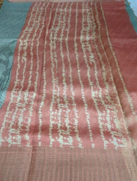 Pure Chanderi Digital  - Black 3