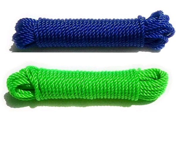  Rope Nylon (4mm Thickness, 10meters Length) for Drying Clothes, Indoor & Outdoor use.