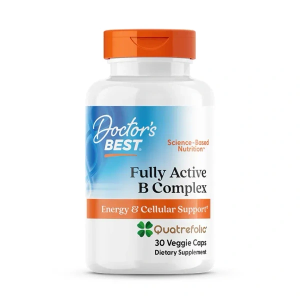 Doctor's best Fully Active B Complex - 30 Veggie Caps