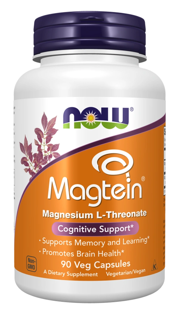 Now Magtein Cognitive Support 90 Veg Capsules