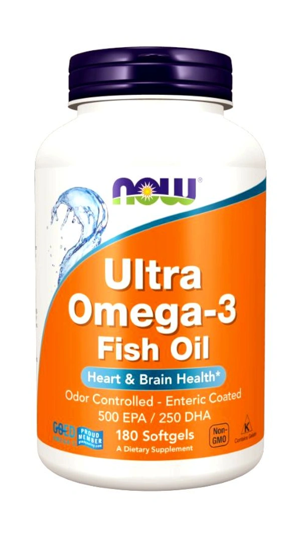 Now Ultra Omega 3 - 180 Softgels