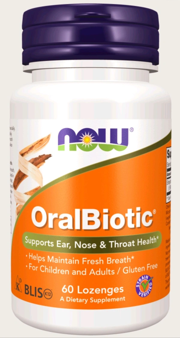 Now OralBiotic - 60 Lozenges