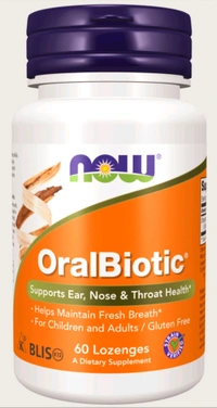Now OralBiotic - 60 Lozenges