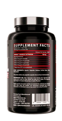 Nutrex Anabol Hardcore Anabolic Activator - 60 Capsules