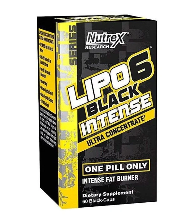 Nutrex Research LIPO-6 Black intense Old Packing - 60 Capsules