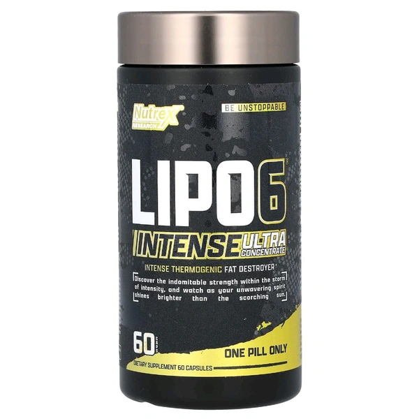 Nutrex Research Lipo-6 Intense Ultra Concentrate - 60 Capsules