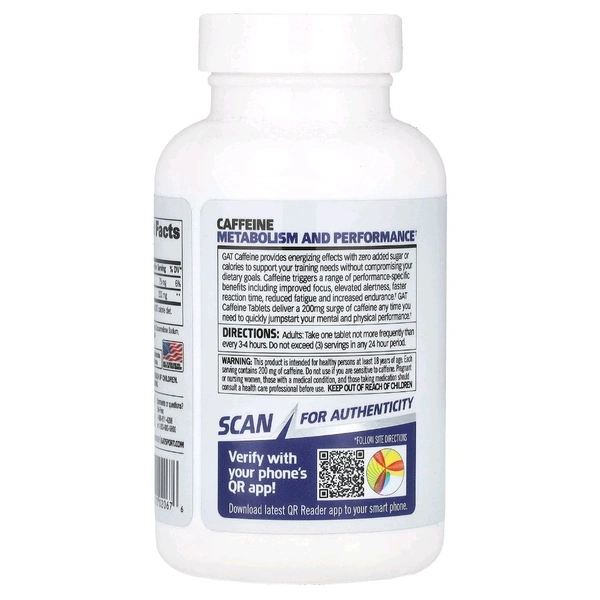 GAT Sport Caffeine 100 Tablets