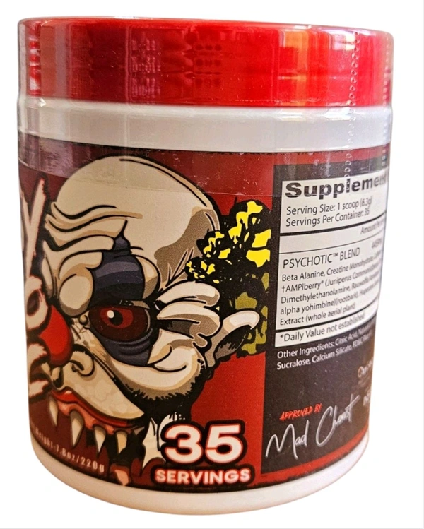 Insane Labz Psychotic - 35 servings, Blue Raspberry