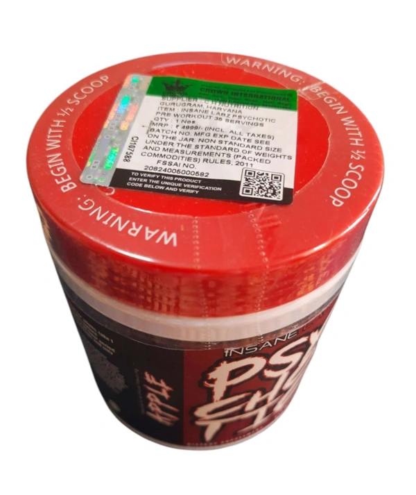 Insane Labz Psychotic 35 servings - Apple