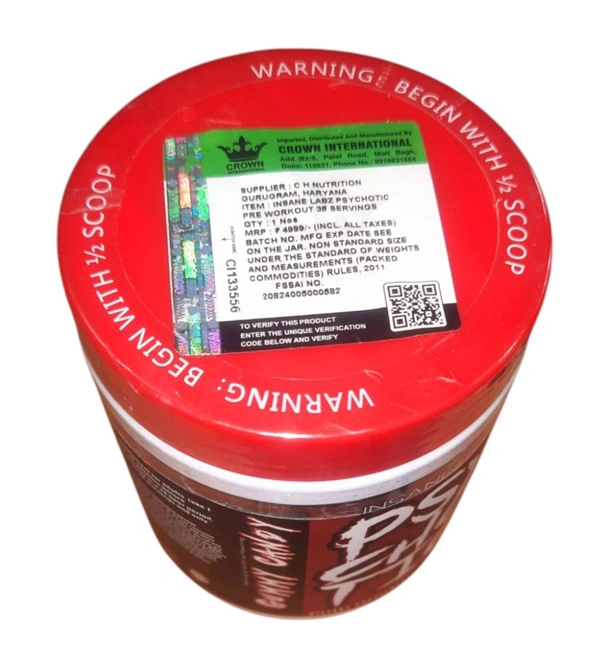 Insane Labz Psychotic 35 Servings - Gummy Candy