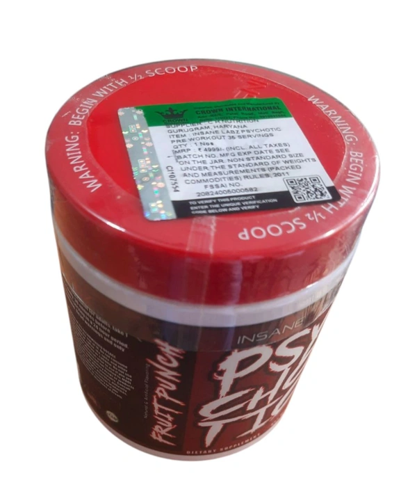Insane Labz Psychotic 35 Servings - Fruit Punch