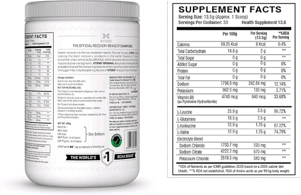 Scivation Xtend Original BCAA 30 servings - 405 gm, Mango Madness