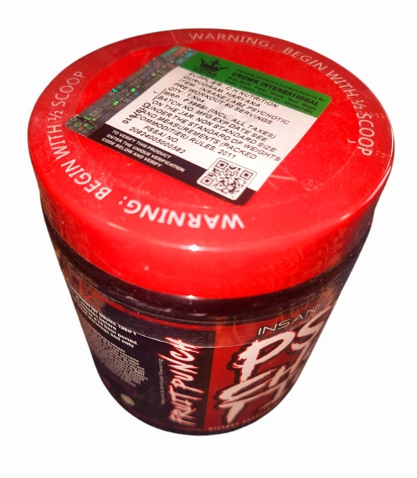 Insane Labz Psychotic 60 servings (369g) - Fruit Punch