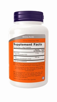 Now GABA 500 mg - 100 Veg Capsules
