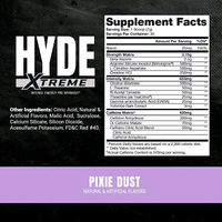 ProSupps Hyde Xtreme Intense Energy Pre-Workout 30 Servings - Old Packing - 210g, Pixie Dust