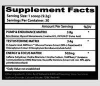 Insane Labz Psychotic Test 30 Serving - 276g, Grape