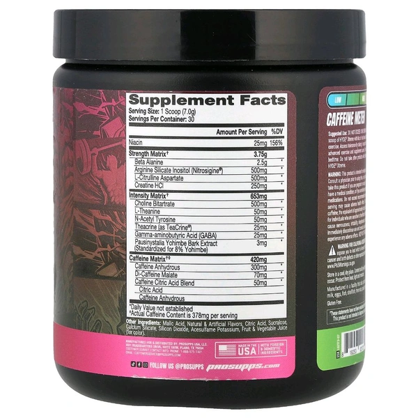 ProSupps Hyde Xtreme Pre Workout - (210 g), Watermelon