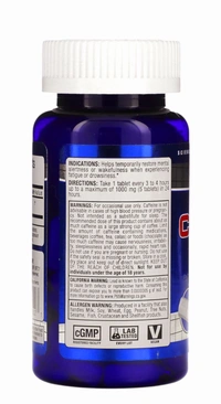 ALLMAX
Essentials, Caffeine, 200 mg, - 100 Tablets