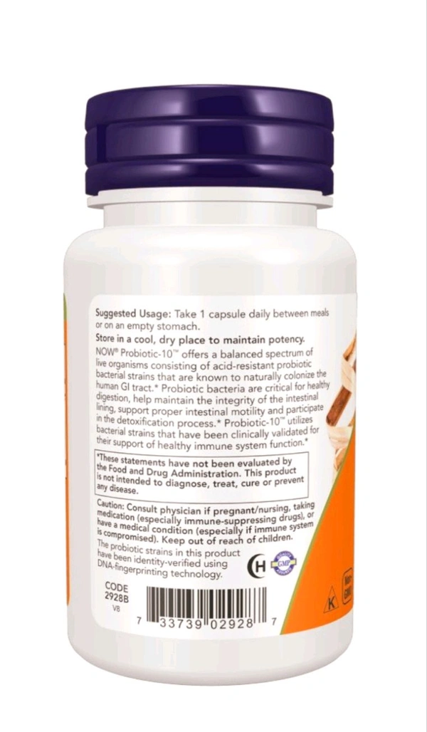 Now Foods Probiotic-10 50 Billion - 50 Veg Capsules
