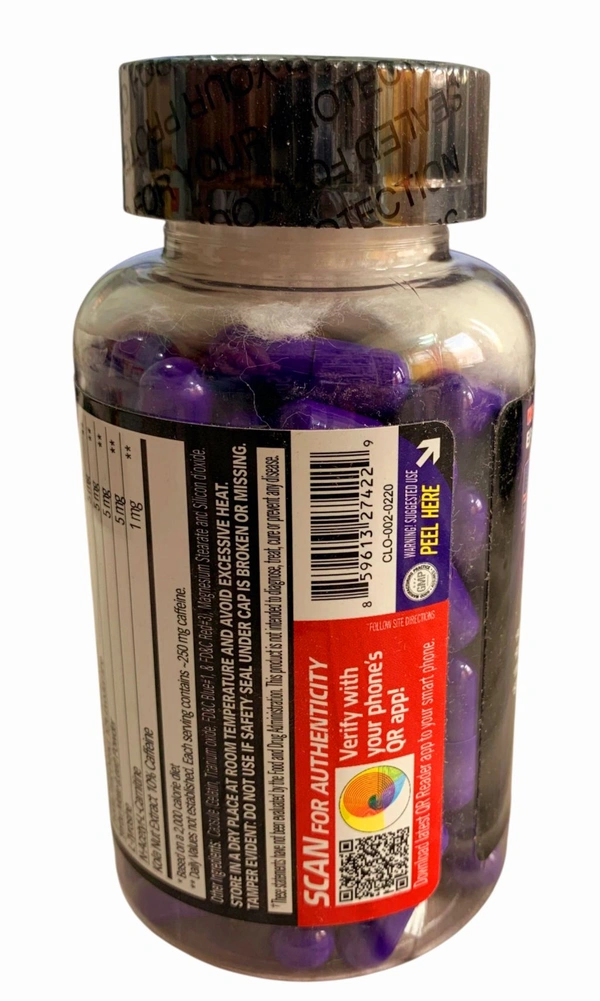 Cloma Pharma Asia Black 25 Ephedra - 100 Cápsulas