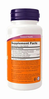 Now Resveratrol 200 mg - 60 Veg Capsules