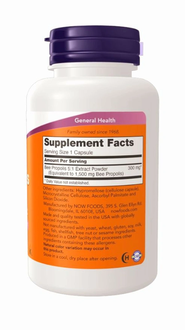 Now Propolis 1500 5:1 Extract - 100 Capsules