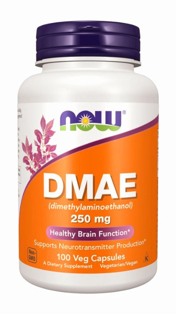 Now DMAE 250 mg - 100 Veg Capsules