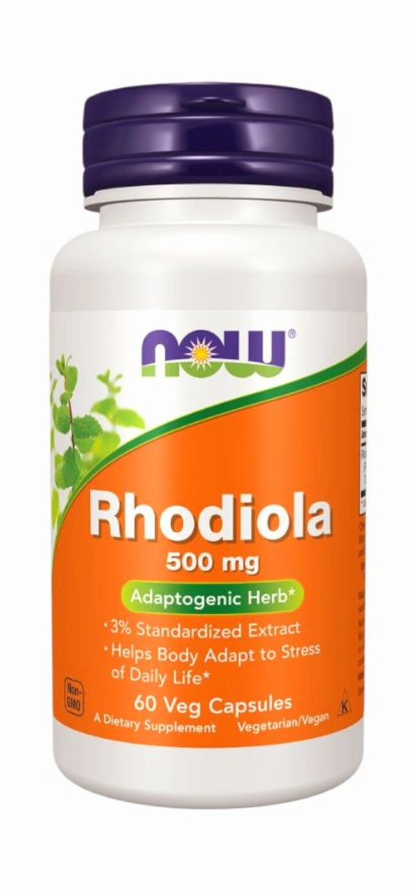 Now Now Rhodiola 500 mg - 60 Veg Capsules