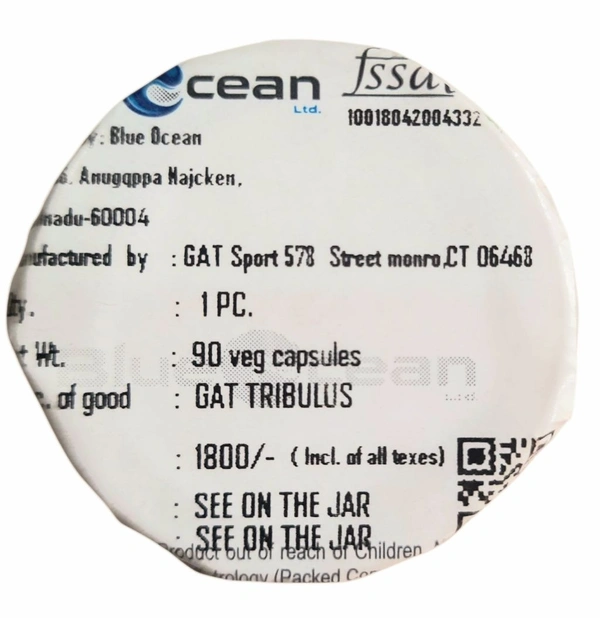 GAT
Tribulus, Men's Performance Enhancer, - 90 Veg Capsules