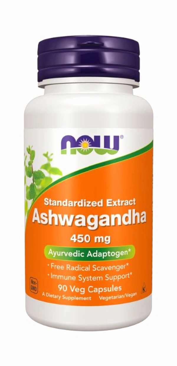 Now Ashwagandha 450 mg - 90 Veg Capsules