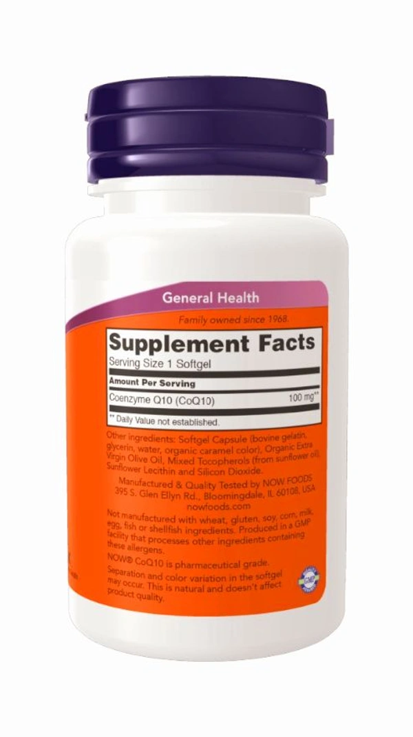 Now CoQ10 100 mg - 150 Softgels